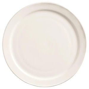 PLATE 6.5" NARROW RIM EUROPEAN WHITE    3DZ